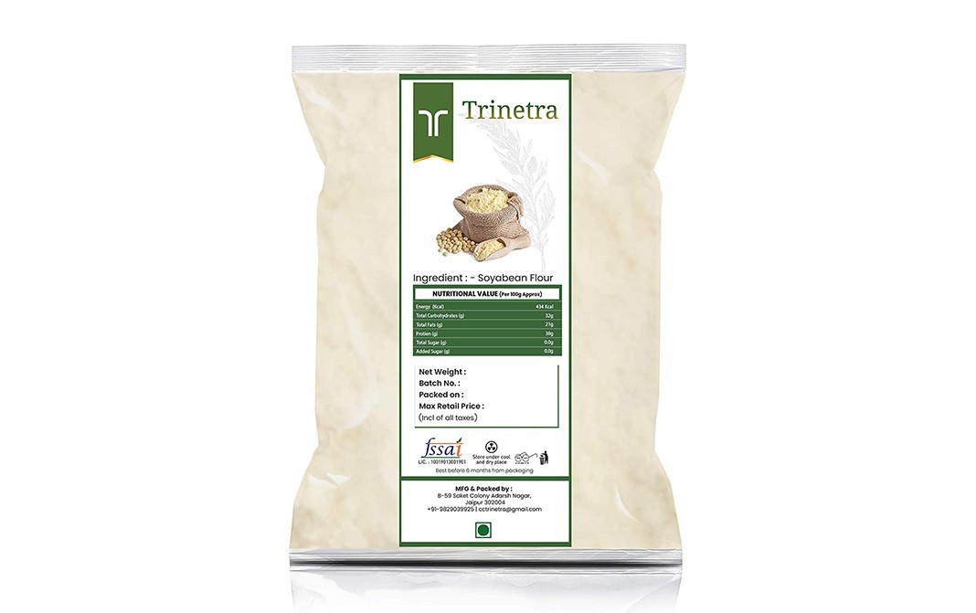 Trinetra Soyabean Flour    Pack  2 kilogram